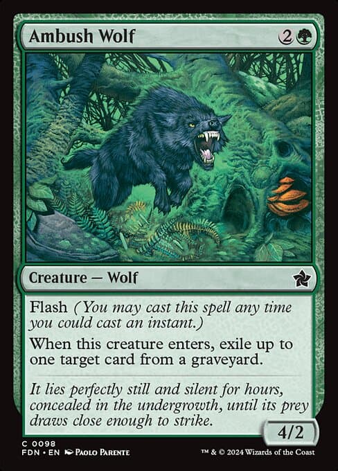 Ambush Wolf (Common)