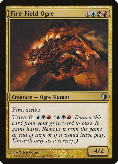 Fire-Field Ogre from Shards of Alara (Uncommon)