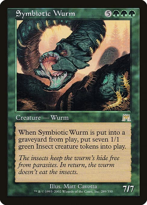 Symbiotic Wurm from Onslaught (Rare)