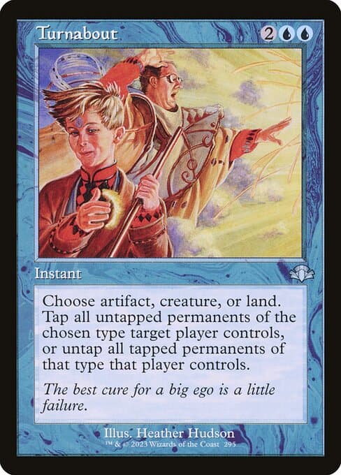 Turnabout from Dominaria Remastered (Uncommon)