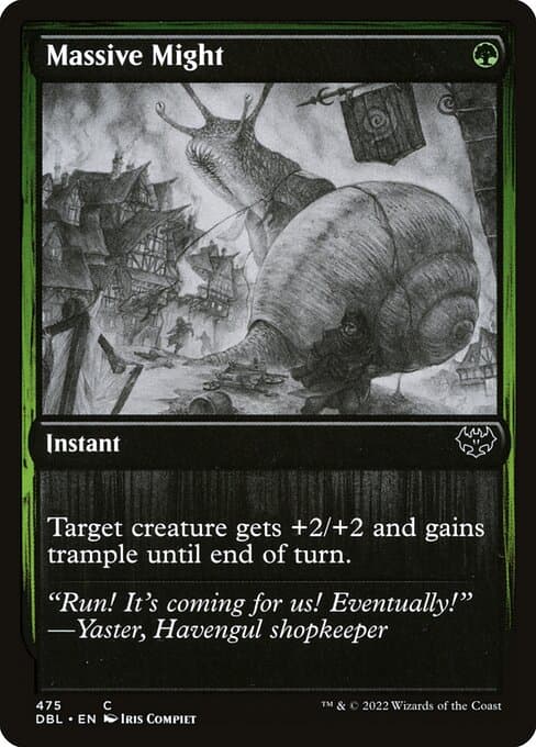 Massive Might from Innistrad: Double Feature (Common)