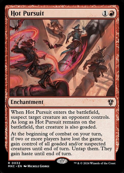 Hot Pursuit from Murders at Karlov Manor Commander (Rare)