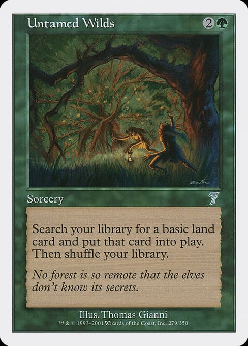 Untamed Wilds from Seventh Edition (Uncommon)