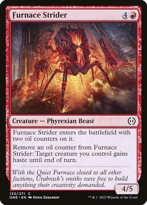 Furnace Strider from Phyrexia: All Will Be One (Common)