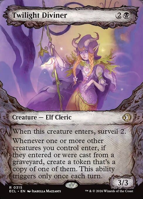 Twilight Diviner from Lorwyn Eclipsed (Rare)