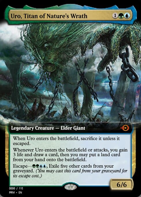 Uro, Titan of Nature's Wrath from Magic Online Promos (Mythic)