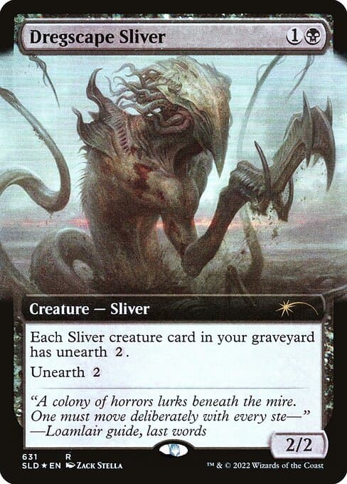 Dregscape Sliver from Secret Lair Drop (Rare)