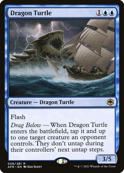 Dragon Turtle from Adventures in the Forgotten Realms (Rare)