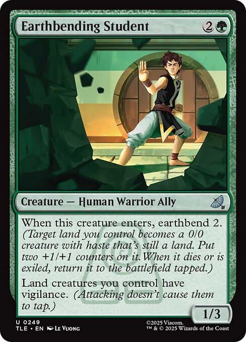 Earthbending Student from Avatar: The Last Airbender Eternal (Uncommon)