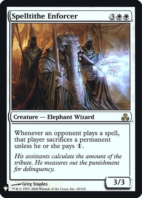 Spelltithe Enforcer from The List (Rare)
