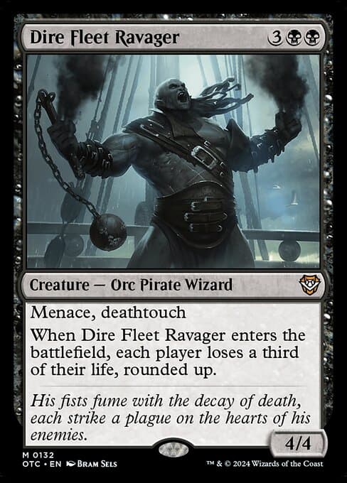 Dire Fleet Ravager from Outlaws of Thunder Junction Commander (Mythic)