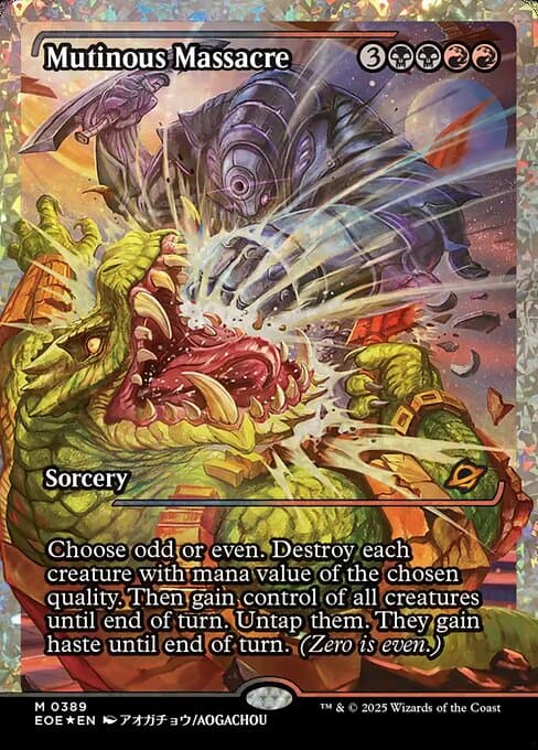 Mutinous Massacre from Edge of Eternities (Mythic)