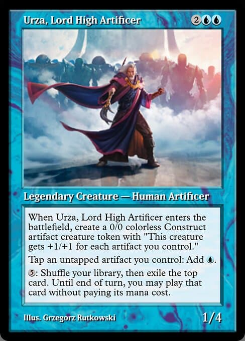 Urza, Lord High Artificer from Magic Online Promos (Rare)