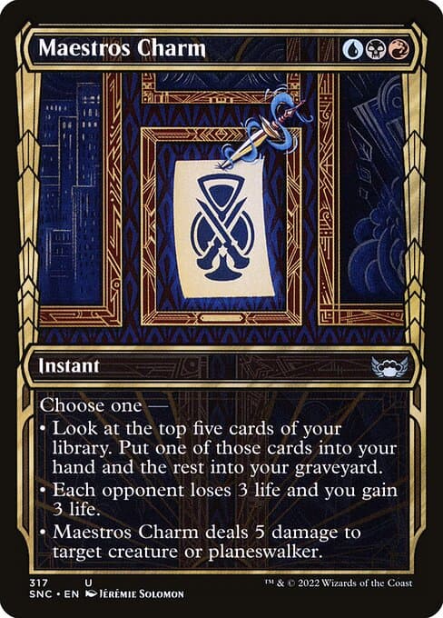 Maestros Charm from Streets of New Capenna (Uncommon)