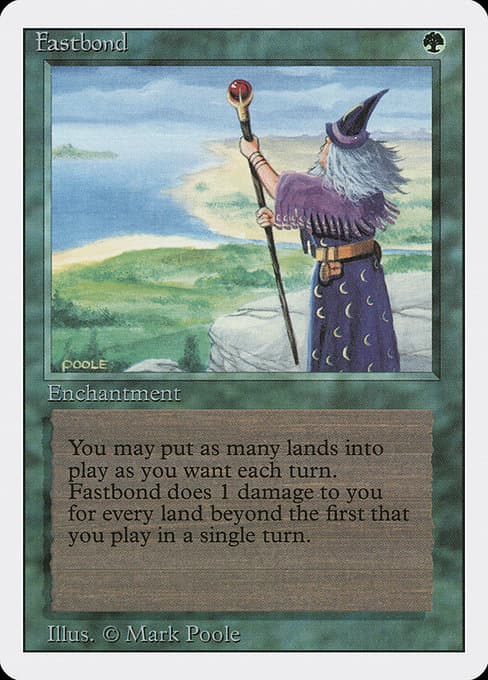 Fastbond from Revised Edition (Rare)