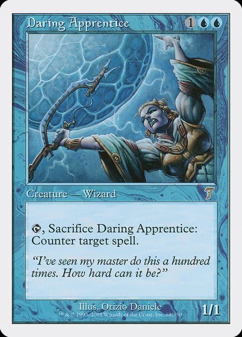 Daring Apprentice from Seventh Edition (Rare)