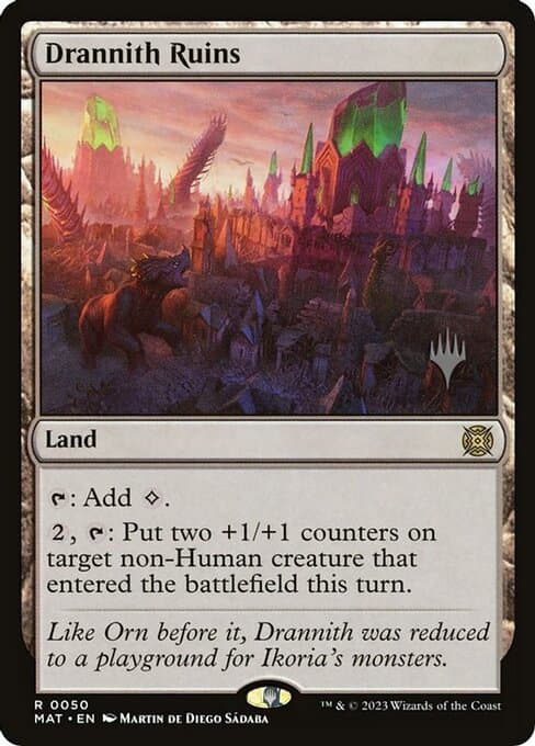 Drannith Ruins from March of the Machine: The Aftermath Promos (Rare)