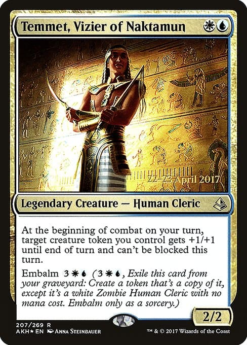 Temmet, Vizier of Naktamun (Rare)