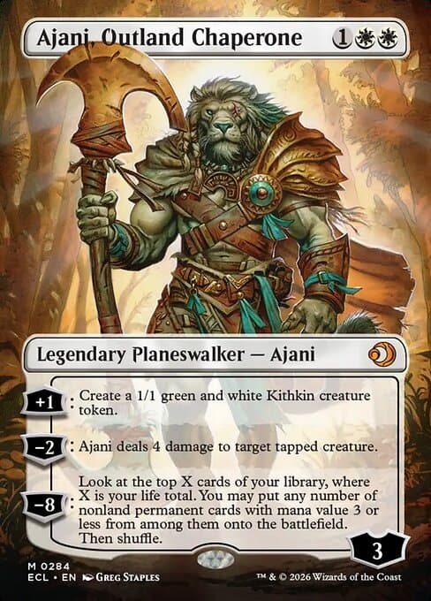 Ajani, Outland Chaperone from Lorwyn Eclipsed (Mythic)