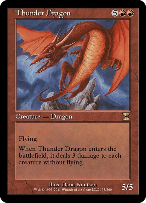 Thunder Dragon from Masters Edition IV (Rare)