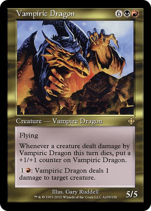 Vampiric Dragon from Magic Online Theme Decks (Rare)