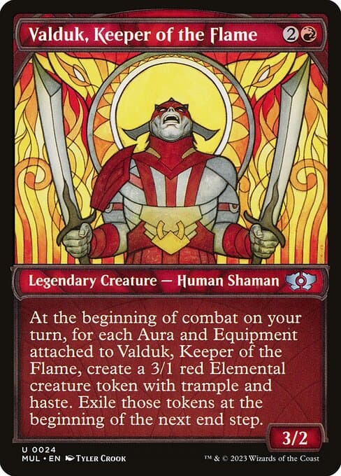 Valduk, Keeper of the Flame from Multiverse Legends (Uncommon)
