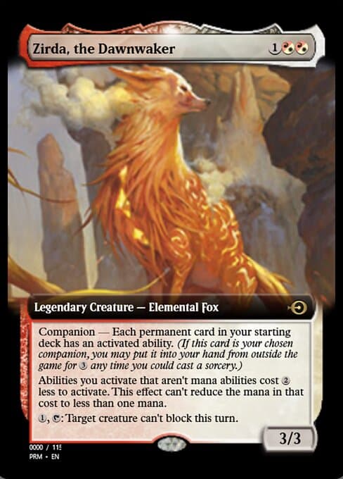 Zirda, the Dawnwaker from Magic Online Promos (Rare)
