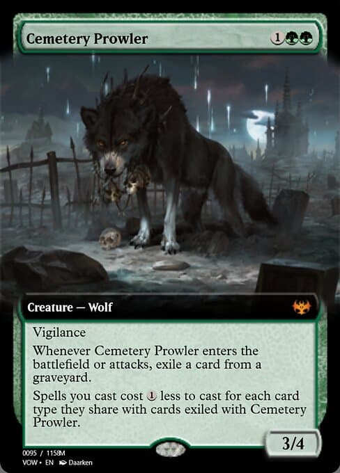 Cemetery Prowler from Magic Online Promos (Mythic)