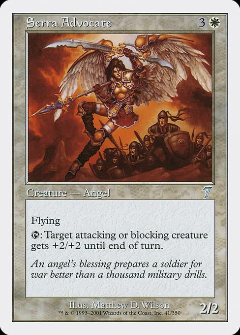 Serra Advocate from Seventh Edition (Uncommon)