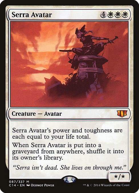 Serra Avatar from Commander 2014 (Mythic)