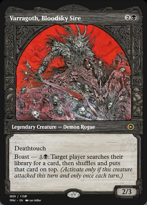 Varragoth, Bloodsky Sire from Magic Online Promos (Rare)