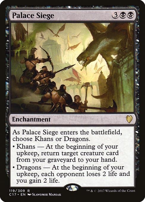 Palace Siege from Commander 2017 (Rare)