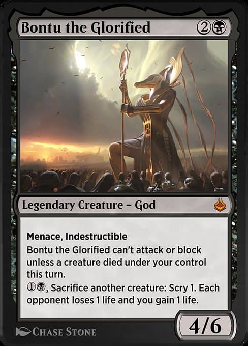 Bontu the Glorified from Amonkhet Remastered (Mythic)