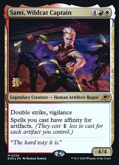 Sami, Wildcat Captain from Edge of Eternities Promos (Mythic)