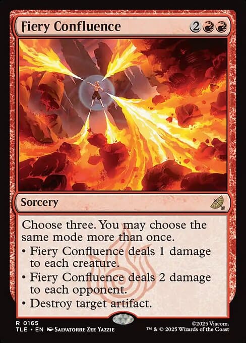Fiery Confluence from Avatar: The Last Airbender Eternal (Rare)