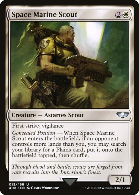 Space Marine Scout (Uncommon)
