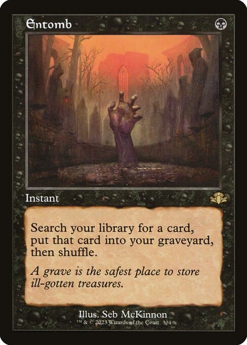 Entomb from Dominaria Remastered (Rare)