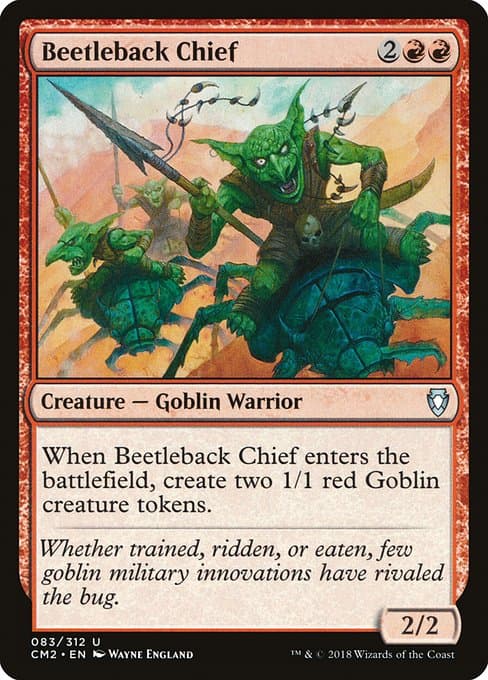 Beetleback Chief from Commander Anthology Volume II (Uncommon)