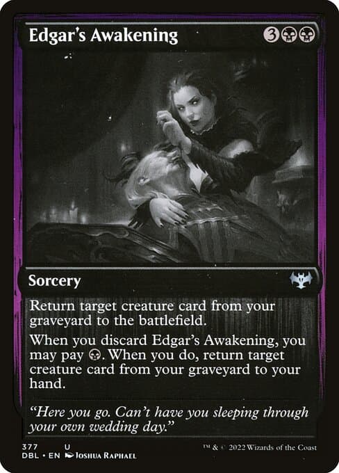 Edgar's Awakening from Innistrad: Double Feature (Uncommon)