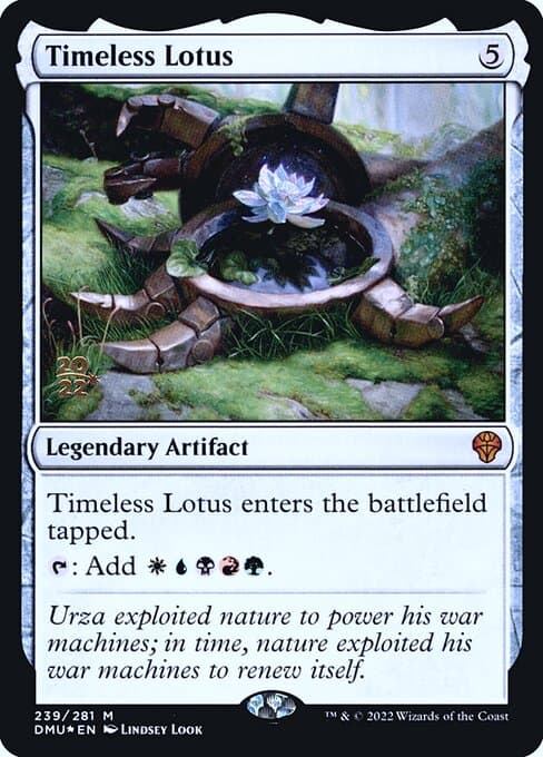 Timeless Lotus from Dominaria United Promos (Mythic)