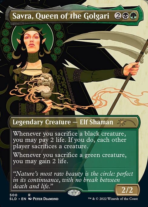 Savra, Queen of the Golgari from Secret Lair Drop (Rare)