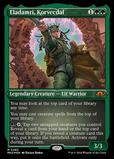 Eladamri, Korvecdal from Modern Horizons 3 (Mythic)