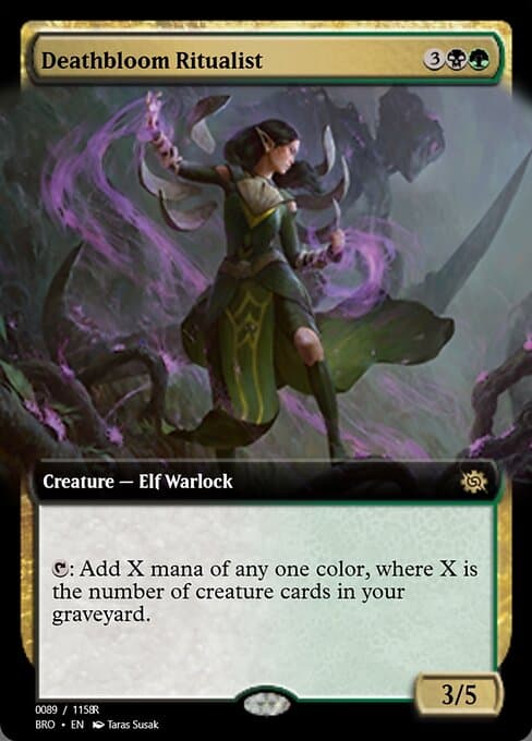 Deathbloom Ritualist from Magic Online Promos (Rare)