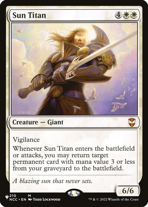 Sun Titan from The List (Mythic)