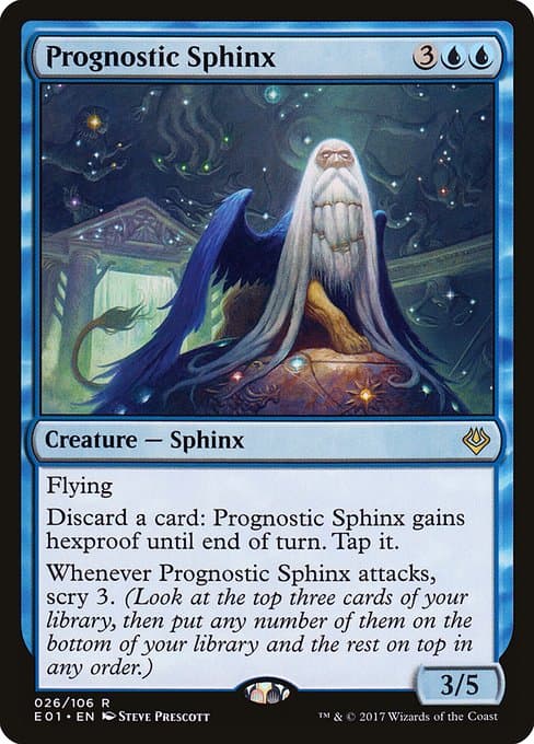 Prognostic Sphinx from Archenemy: Nicol Bolas (Rare)