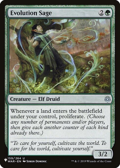 Evolution Sage from The List (Uncommon)