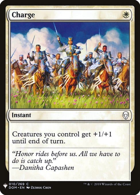 Charge from The List (Common)