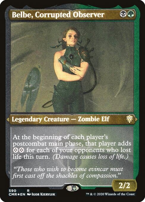 Belbe, Corrupted Observer from Commander Legends (Rare)