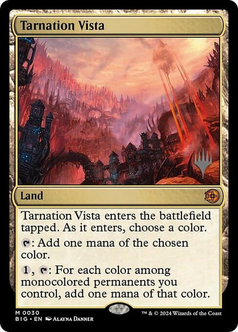 Tarnation Vista from The Big Score Promos (Mythic)