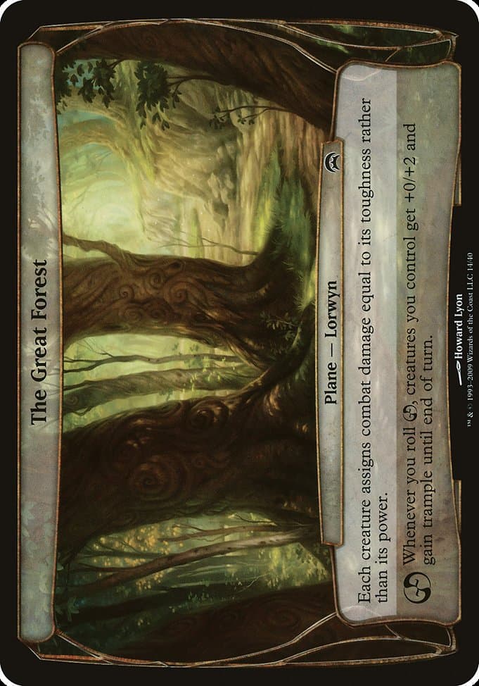 The Great Forest from Planechase Planes (Common)